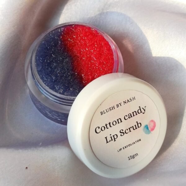 cotton candy lip scrub